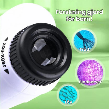 BarnLabbet™ MiniMikroskop – Mindre skärmtid, mer upptäckarglädje